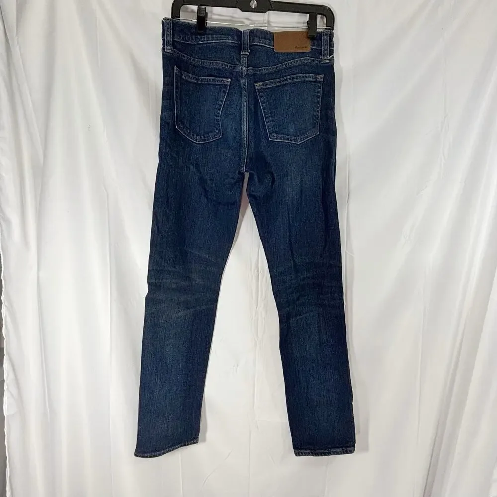 Madewell Men’s Slim Jeans 29x30 Dark Wash Stretch